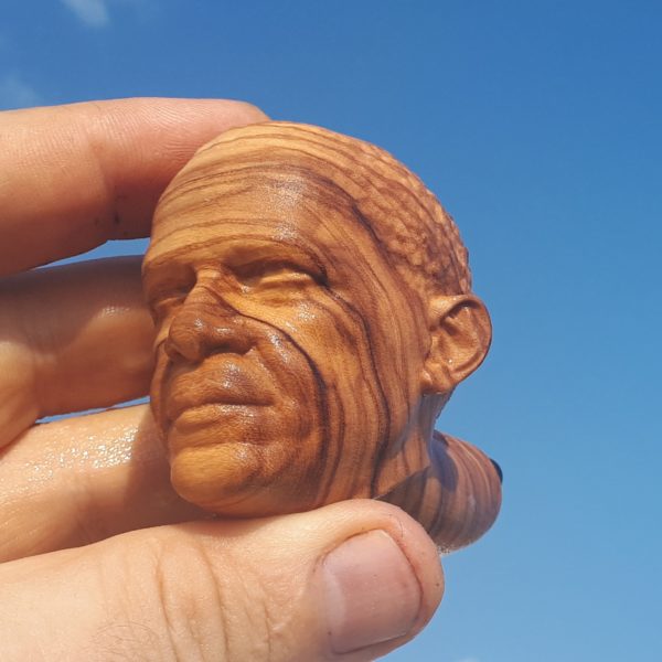 New model - M-039d-olive - US President Barack Hussein Obama - Tobacco Smoking Pipe