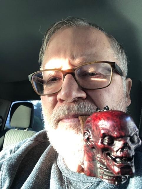 Customer Photos – M-268d-briar - The Crypt Keeper – Tobacco Briar Wood Smoking Pipe by Oguz Simsek