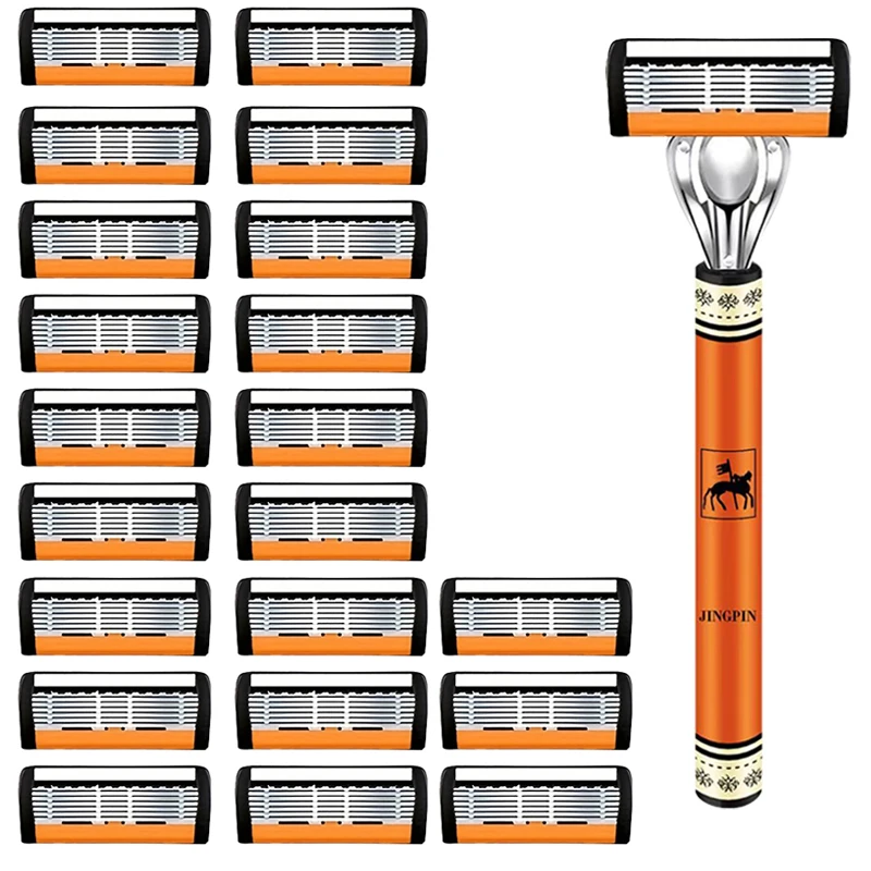 1 handle 21blades