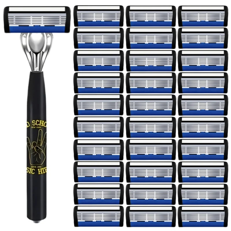 1 handle 30 blades